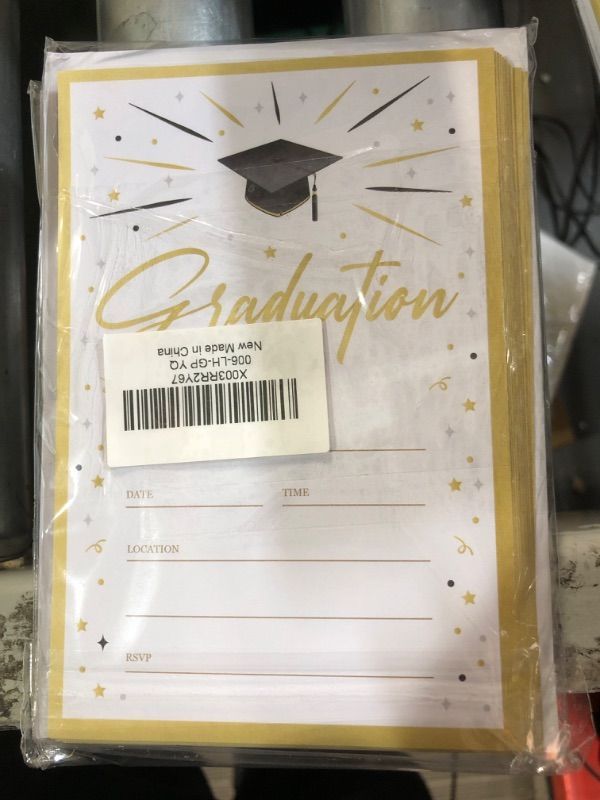 Photo 1 of Graduation invitations 20 cards with envelopes 