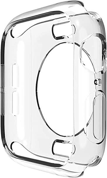 Photo 1 of Miimall Compatible for Apple Watch Series 5 Series 4 Case 44mm, Anti-Scratch Shockproof Protective Cover Case for 44mm Series 5 / Series 4 Clear (3 Pack)