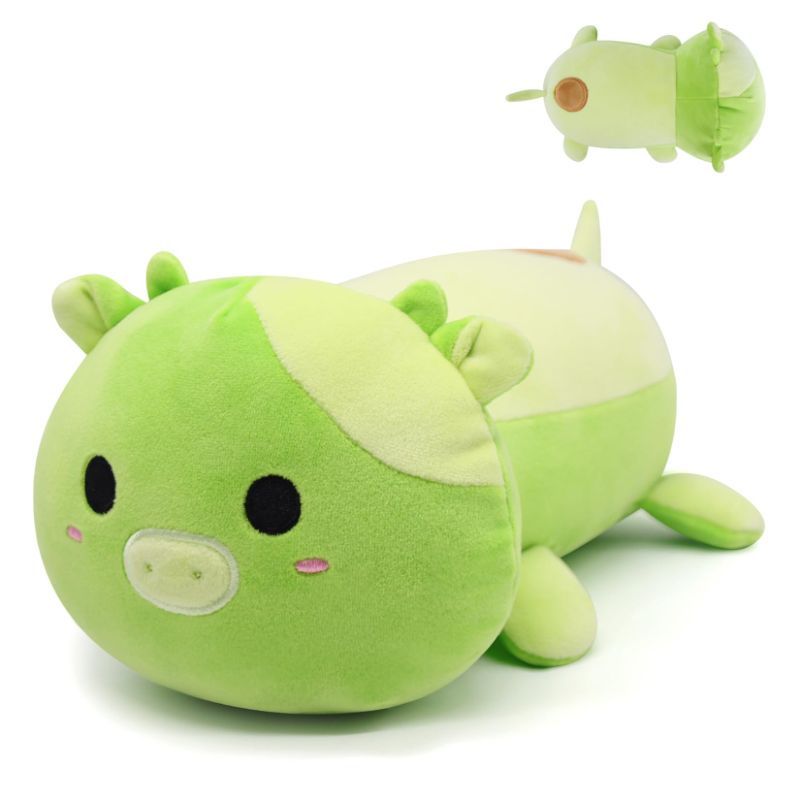 Photo 1 of Mowatusy Cow Plush Cow Stuffed Animal, Cute Avocado Plush Cow Pillow Toys, Kawaii (2 Pack)