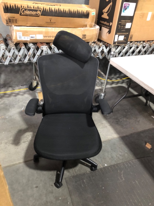 Photo 2 of ***NONREFUNDABLE - NOT FUNCTIONAL - FOR PARTS ONLY - SEE COMMENTS***
KERDOM Ergonomic Office Chair, Breathable Mesh - Black 9060H