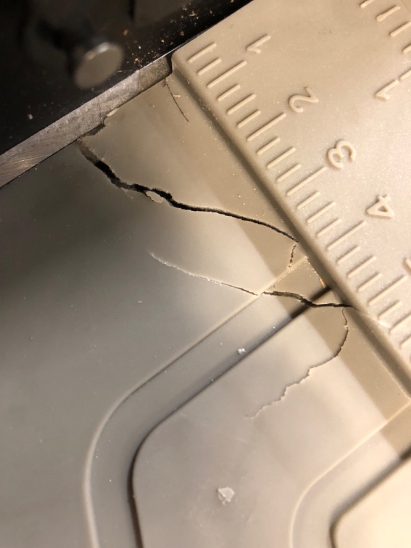 Photo 1 of **cracked** Project Source 12-in Vinyl Floor Cutter
