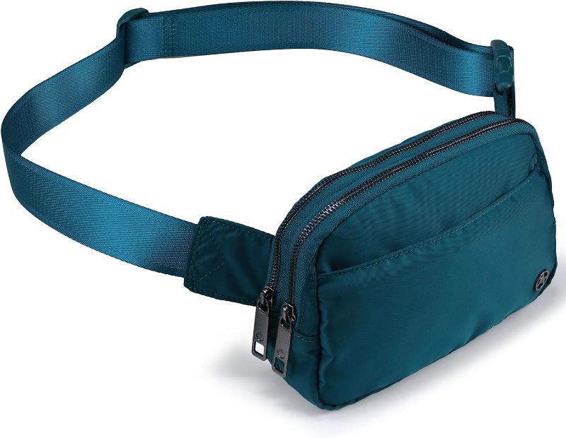 Photo 1 of * READ NOTES*Pander Belt Bag for Women, Fashion Waist Packs, Crossbody Bags, Everywhere Belt Bag with Adjustable Strap Turquoise).