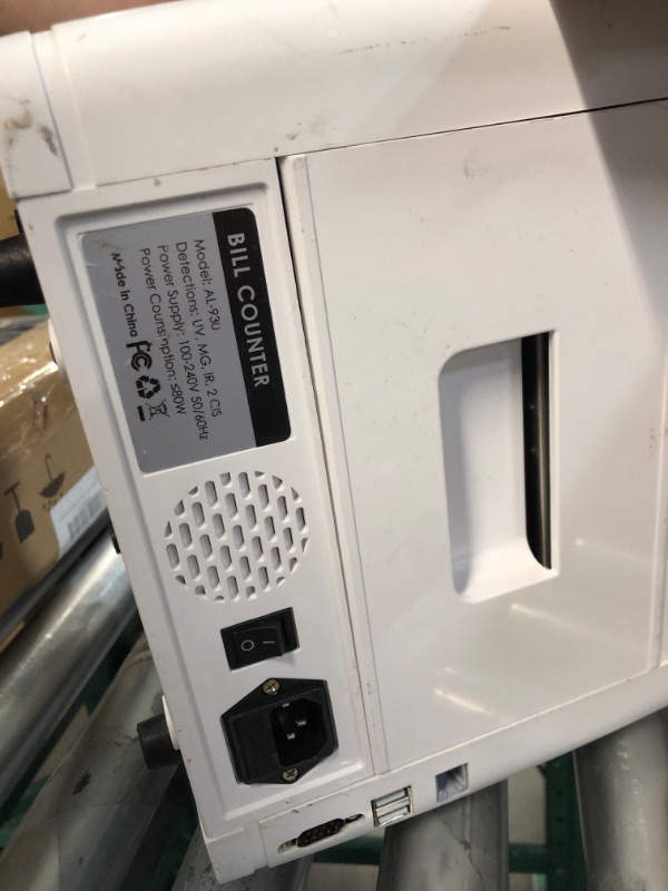 Photo 4 of (sold for parts only) Money Counter Machine Bank Grade, Mixed Denomination Bill Counter with 2CIS Counterfeit Detection 