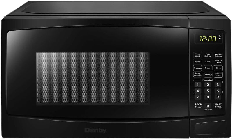 Photo 1 of Danby 0.7-cu. ft. Countertop Microwave, Black (DBMW0720BBB)