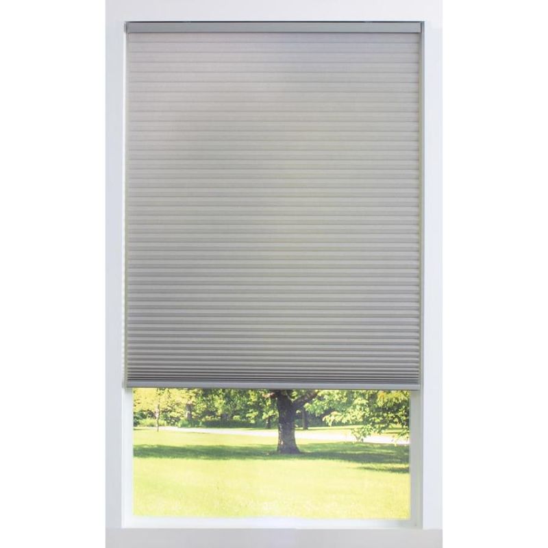 Photo 1 of Allen + Roth AR 1-in Gray Light Filtering Recycle Cellular Shade 46x64
