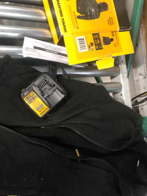 Photo 2 of DEWALT Men's 2X-Large 20-Volt MAX XR Lithium-Ion Black Hoodie Kit with 2.0 Ah Battery and Charge
