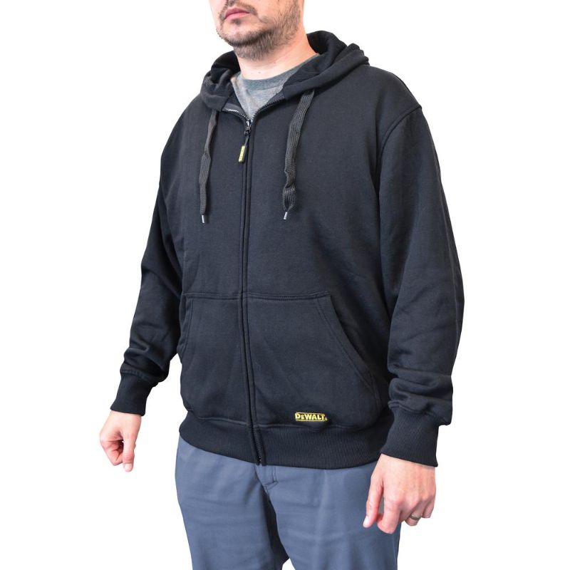 Photo 1 of DEWALT Men's 2X-Large 20-Volt MAX XR Lithium-Ion Black Hoodie Kit with 2.0 Ah Battery and Charge
