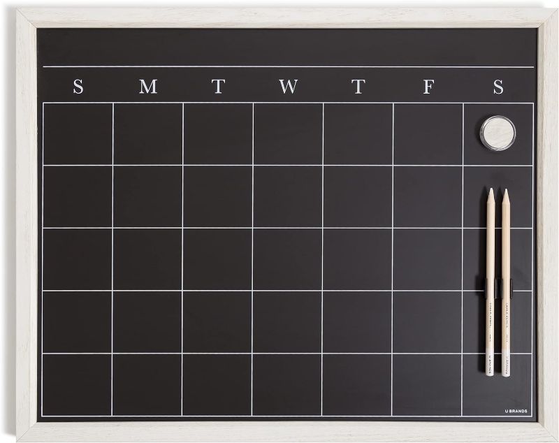 Photo 1 of (Similar to Stock Photo) Chalk Calendar Board
