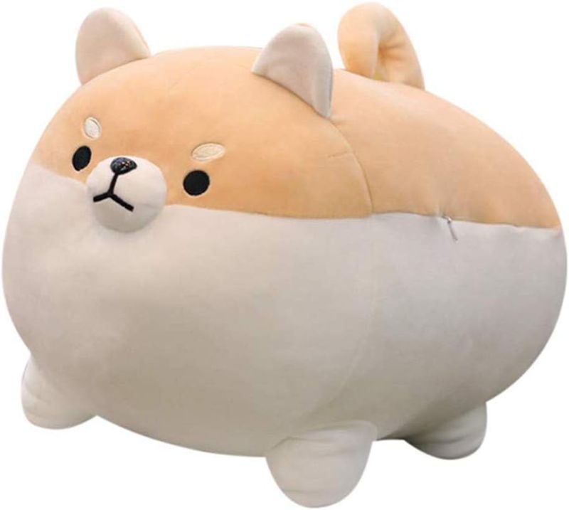 Photo 1 of Auspicious Shiba Inu Stuffed Animal Plush - 15.7'' Cute Dog Pillow and Toy, Soft Anime Kawaii Gifts for Boys and Girls