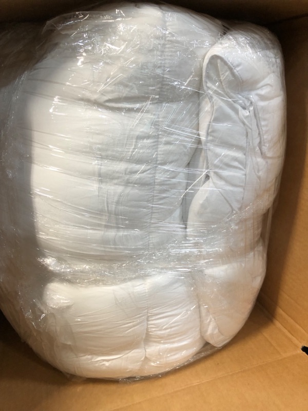 Photo 3 of **SIZE UNKNOWN** 
Mattress Topper for Back Pain, Extra Thick Mattress pad Cover, Plush Soft Pillowtop with Elastic Deep Pocket, Overfilled 