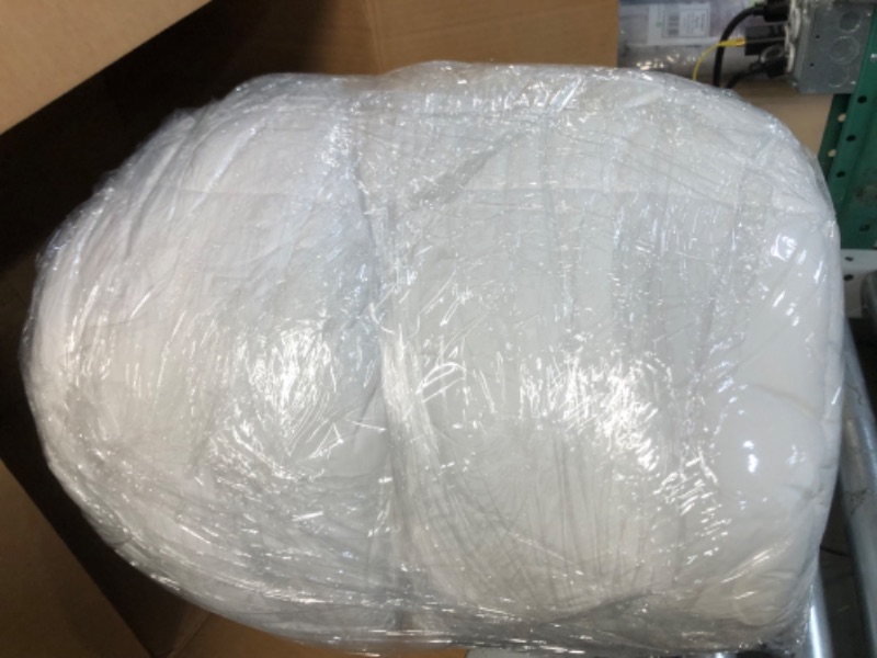 Photo 4 of **SIZE UNKNOWN** 
Mattress Topper for Back Pain, Extra Thick Mattress pad Cover, Plush Soft Pillowtop with Elastic Deep Pocket, Overfilled 