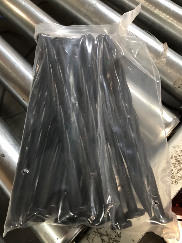 Photo 1 of Landscape Edging,20ft Plastic No Dig Garden Edging with 20 Stakes,2 Inch Tall Lawn Edging 20FT Black