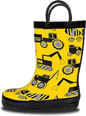 Photo 1 of Lone Cone Elementary Collection - Premium Natural Rubber Rain Boots with Matte Finish for Toddlers and Kids 6T