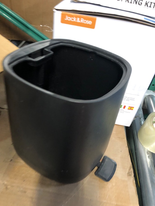 Photo 2 of **MAY BE BROKEN OR NEEDS ASSEMBLY**
mDesign Plastic 1.3 Gallon/5 Liter Trash Can Waste Basket 