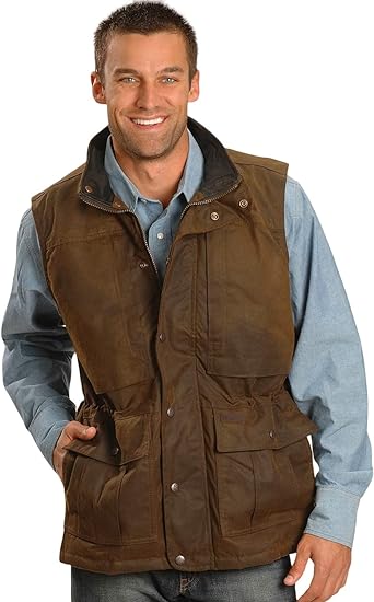 Photo 1 of Outback Trading Company Men's Deer Hunter Vest (Brown) (XXL)