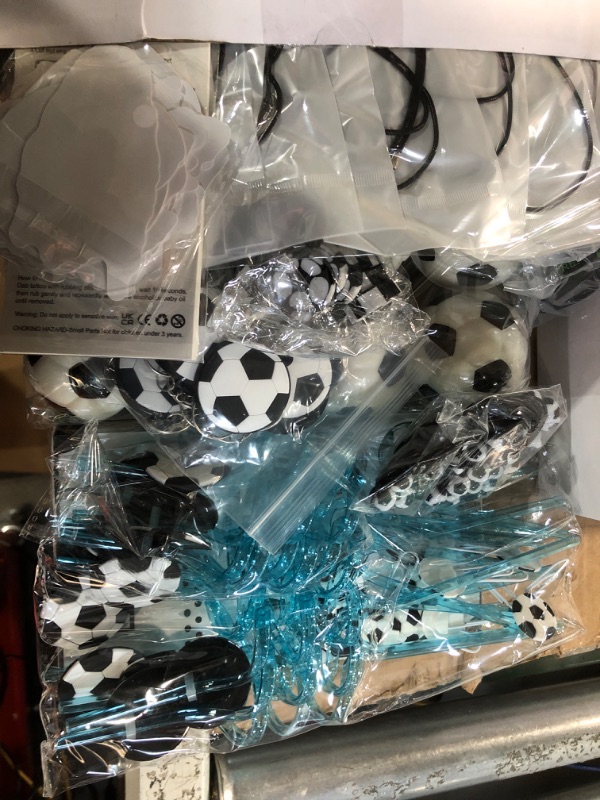 Photo 2 of 182 Pcs Soccer Party Favors Include Soccer Gift Bags