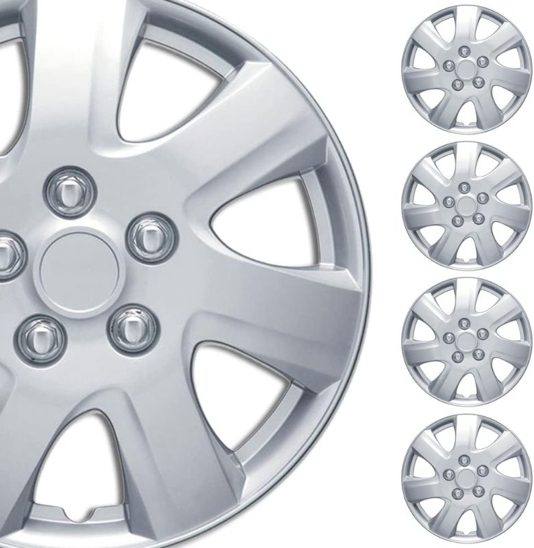 Photo 1 of BDK Auto KT-1042-16: Hub Cap/Silver 16"