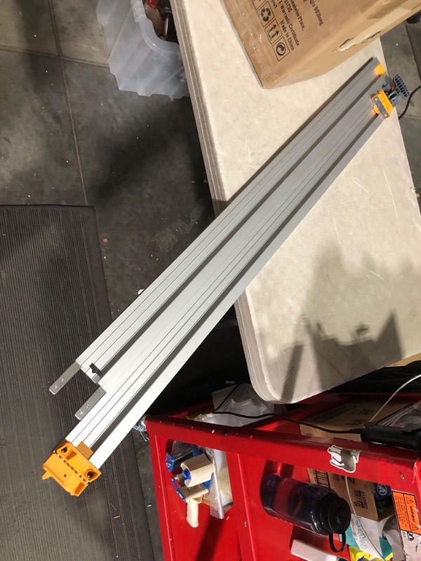 Photo 5 of ***USED - END BROKEN - SEE PICTURES***
BORA 100" NGX Clamp Edge, Straight Cut Guide for Circular Saws, Includes 50-Inch Clamp Edge & 50-Inch Extension for 100-Inch Cutting Length, 544100