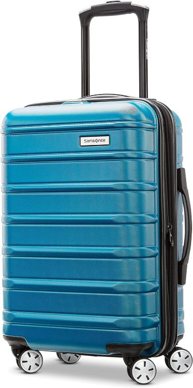 Photo 1 of 
Samsonite Omni 2 Hardside Expandable Luggage with Spinners, Carry-on 20-Inch, Caribbean Blue
Size:Carry-On 20-Inch