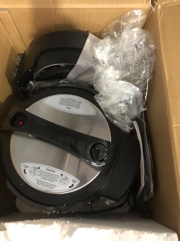 Photo 1 of NuWave Duet Air Fryer & Electric Pressure Cooker, 540-in-1 Highly Programmable One-Touch Cooker, 105kPa, Crisp&Tender Flavor Combo For Food, 18/10 SS Pot w/t Sure Lock Safety Sym, Lifetime CS Support 6QT Standard