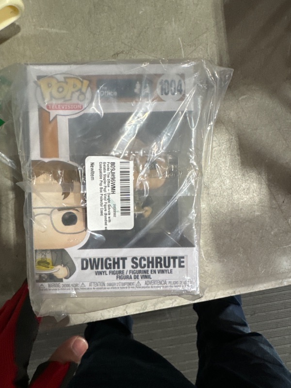 Photo 2 of *READ NOTES*Funko The Office - Dwight Schrute with Gelatin Stapler Pop! Vinyl Figure (Bundled with Compatible Pop Box Protector Case)