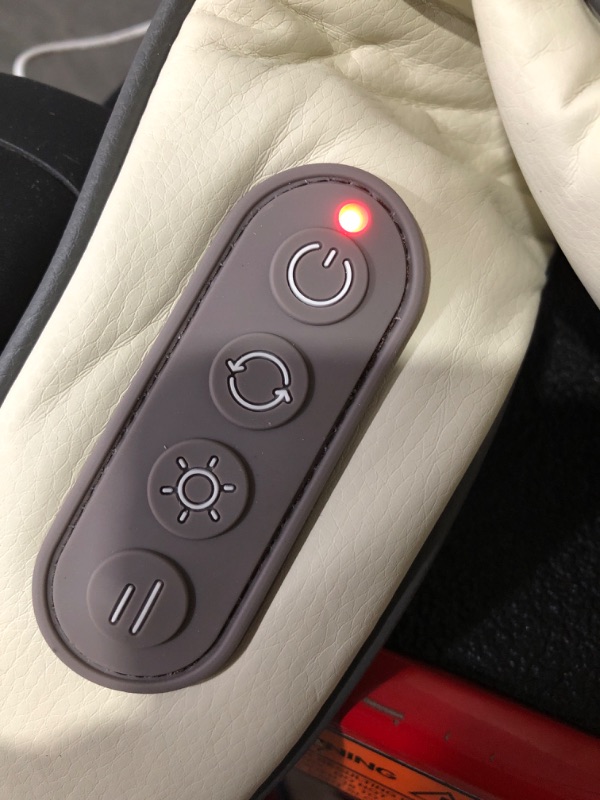 Photo 2 of (used)(powers on. see images) 5D Kneading Neck Massager,Shiatsu Back Neck Massager 