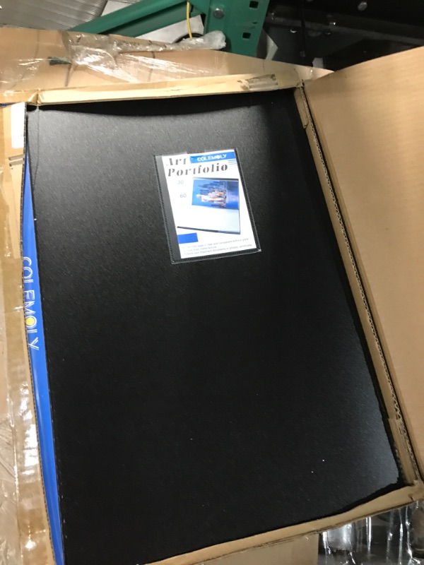 Photo 1 of Presentation Book 3 Packs Art Portfolio Binder with Plastic Sleeves 11"x17" Portfolio Folder with Artwork Sheet Protectors for Documents 30 Pockets 60 Pages Capacity 11×17