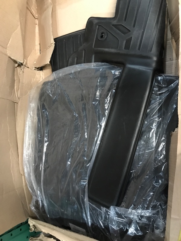 Photo 3 of Custom Fit Floor Mats 2 Row Liner Set Black Compatible with Traverse/Enclave/Acadia/Outlook (with 2nd Row Bucket Seats)