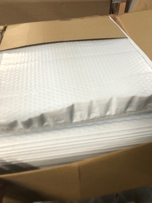 Photo 2 of Sales4Less #7 Poly Bubble Mailers 14.25X20 Inches Shipping Padded Envelopes Self Seal Waterproof Cushioned Mailer 50 Pack, PBMVR_14.25X20-50, white #7 14.25X20