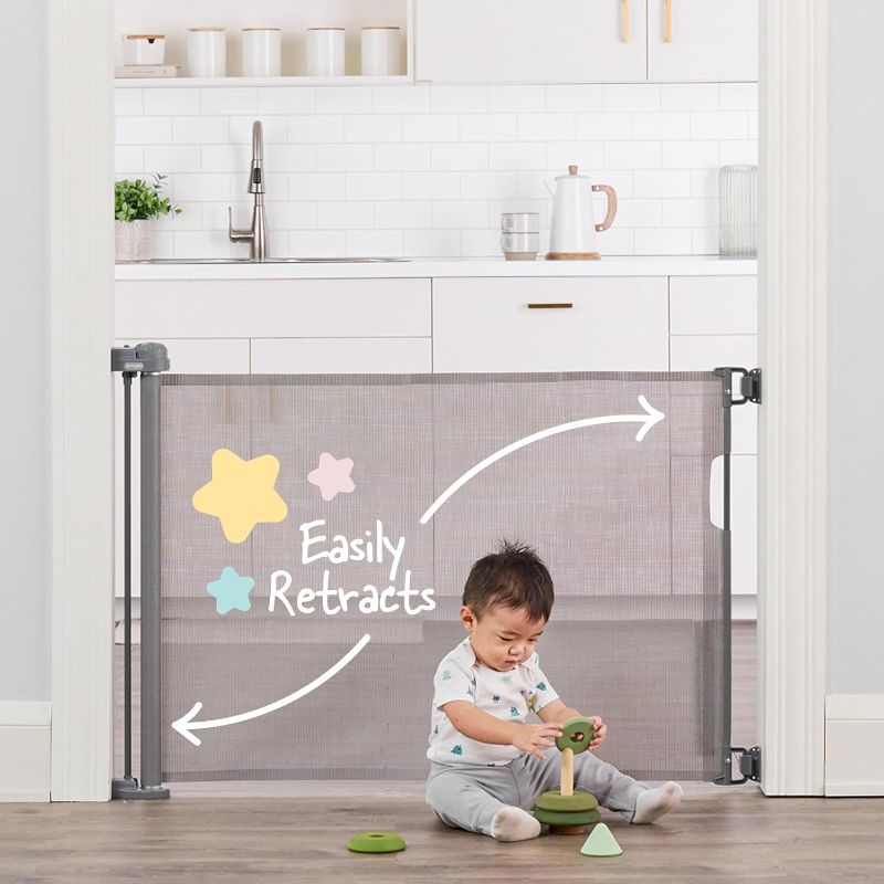 Photo 1 of Extra Wide Retractable Baby Gate