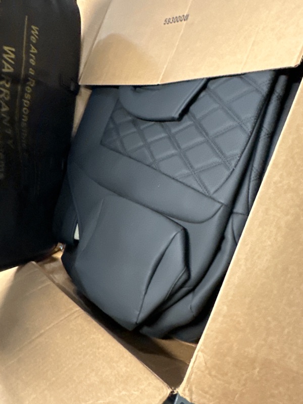 Photo 2 of MIROZO Car Seat Cover for Tesla Model 3 