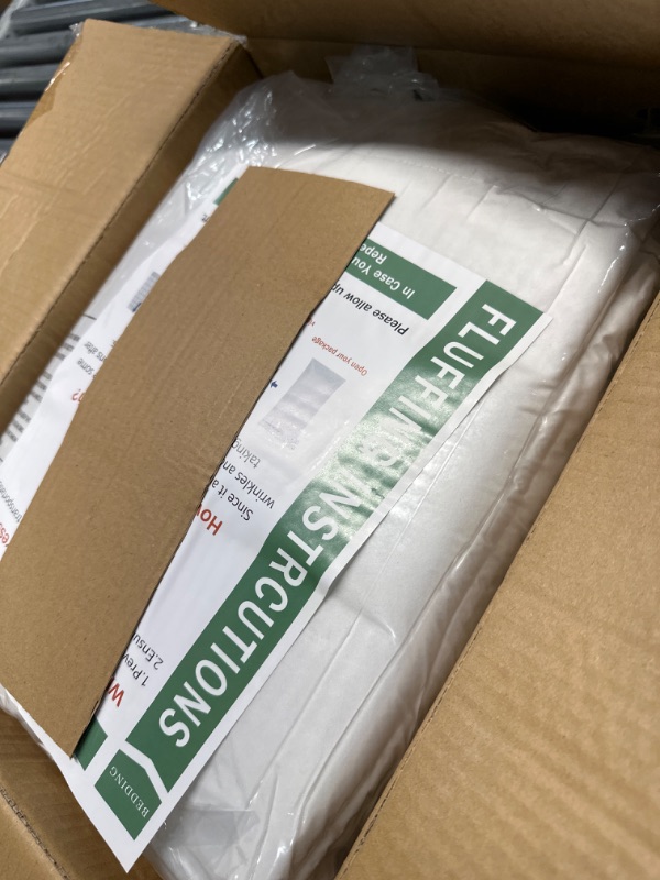 Photo 1 of Cooling Mattress Topper King for Back Pain, Extra Thick Mattress Pad Cover, Pillow Top