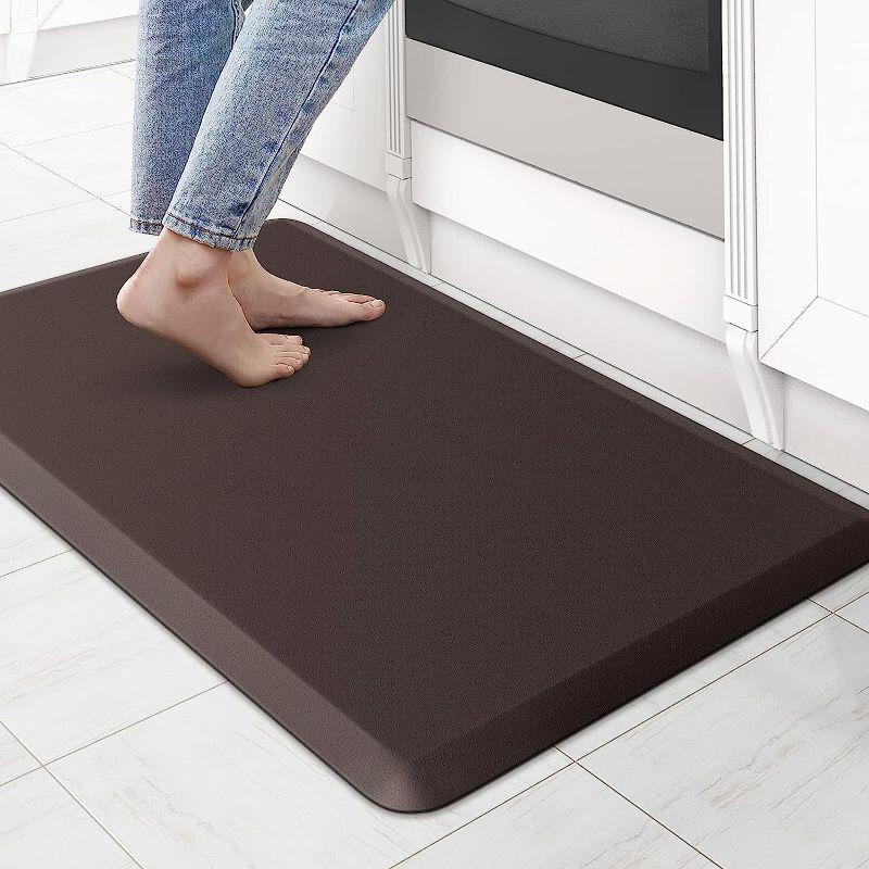 Photo 1 of 
KitchenClouds Kitchen Mat Cushioned Anti Fatigue Rug 17.3"x28" Waterproof Non Slip Standing Desk Mat Comfort Floor Mats