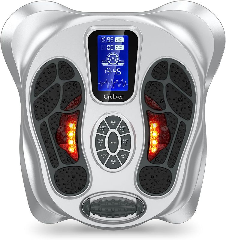 Photo 1 of 
Creliver Foot Stimulator (FSA HSA Approved) with EMS TENS for Pain Relief and Circulation, EMS Foot Massager for Neuropathy,