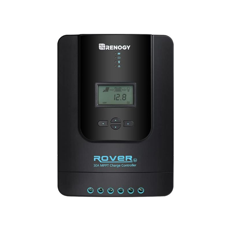 Photo 1 of 
Renogy Rover 30A 12V/24V Auto DC Input MPPT Solar Charge Controller Parameter Adjustable LCD Display Solar Panel Regulator fit for Gel