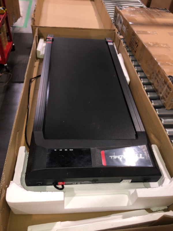 Photo 2 of (NON-REFUNDABLE) Sperax Treadmill-Under Desk Treadmill-Treadmill 2 in 1 Folding Treadmill-Black black red