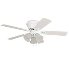 Photo 1 of ***USED - HARDWARE MISSING - OTHER PARTS LIKELY MISSING AS WELL - UNABLE TO TEST***
Harbor Breeze Centreville 42-in White Indoor Flush Mount Ceiling Fan with Light (5-Blade)