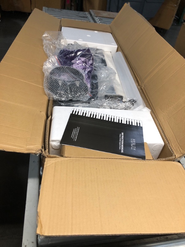 Photo 1 of 88 Key Weighted Digital Piano Keyboard, Full-Size Electric Keyboard Piano, Electric Piano Keyboard 88 Keys with Hammer Action, 88 Key Keyboard with Triple Pedal, 2x20W Speakers, Recording FEP880 Weighted Digital Piano