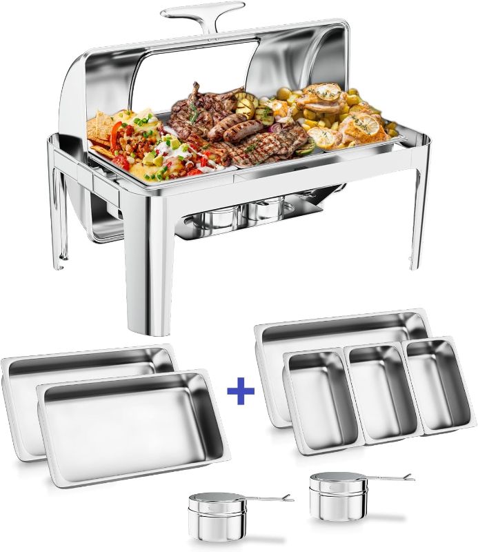 Photo 1 of Halamine Visible Chafing Dish Buffet Set
