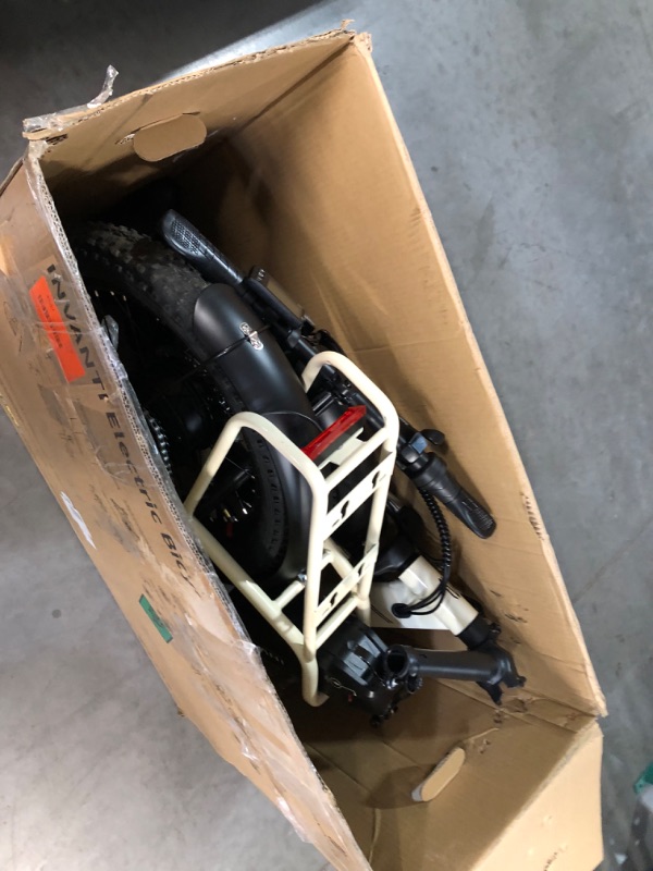 Photo 2 of ***USED - LIKELY MISSING PARTS - UNABLE TO VERIFY FUNCITONALITY***
Electric Bike, 20" Fat Tire Step-Thru Electric Bicycle, 900W Peak Motor 45 Miles 20MPH Top Speed, Dual Suspension & 7-Speed Folding Ebike for Adults with Rear Rack