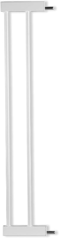 Photo 1 of BABELIO Metal Baby Gate Extender, 5.5inch (14cm) White Baby Gates Extension Extra Wide Accessories for Stairs & Doorways, NO Need Tools NO Drilling,30" Tall