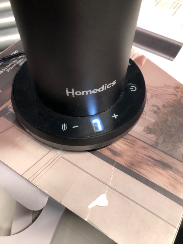 Photo 2 of ***USED - MISSING REMOTE - POWERS ON - UNABLE TO TEST FURTHER***
Homedics SereneScent Waterless Home Fragrance Diffuser, Use with Homedics SereneScent Oil, Patented Air Diffusion Technology, Clean & Natural Home Fragrance, Enhances Mood, Large Rooms