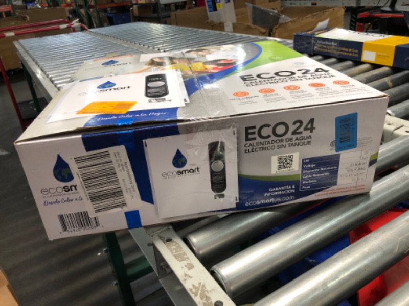 Photo 4 of Ecosmart ECO 24 24 KW at 240-Volt Electric Tankless Water Heater with Patented Self Modulating Technology, 17 x 17 x 3.5