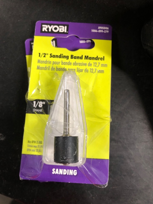 Photo 2 of **nonrefundable**bundle of 2**1/2 in. Sanding Band Mandrel