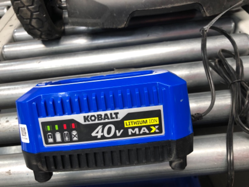 Photo 5 of **Missing bolt for handle**unable to test***Kobalt Gen4 40-volt 20-in Cordless Push Lawn Mower 6 Ah (1-Battery and Charger Included)