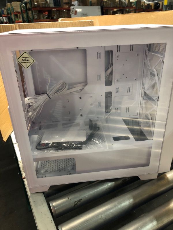 Photo 3 of PCCOOLER CPS - C3D310 ARGB White - Airflow M-ATX Case - Gaming Desktop Case with 2 ARGB Fans - M-ATX/ITX - 350MM Graphics Cards Support (C3-D310WHP2-GL)