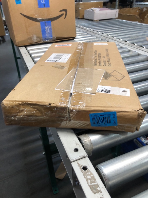 Photo 1 of Yusong Narrow End Table, Small Gold Side Table for Small Spaces, Standing Metal Shelf, Night Stand Bedside Table for Bedroom, Sofa Couch Tables for Living Room, Gold Gold 15.75''*11.81''*22.05''