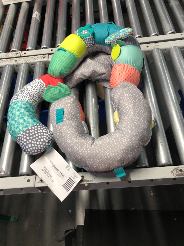 Photo 1 of Infantino 2-in-1 Tummy Time & Seated Support - for Newborns and Older Babies, with Detachable Support Pillow and Toys, for Development of Strong Head and Neck Muscles