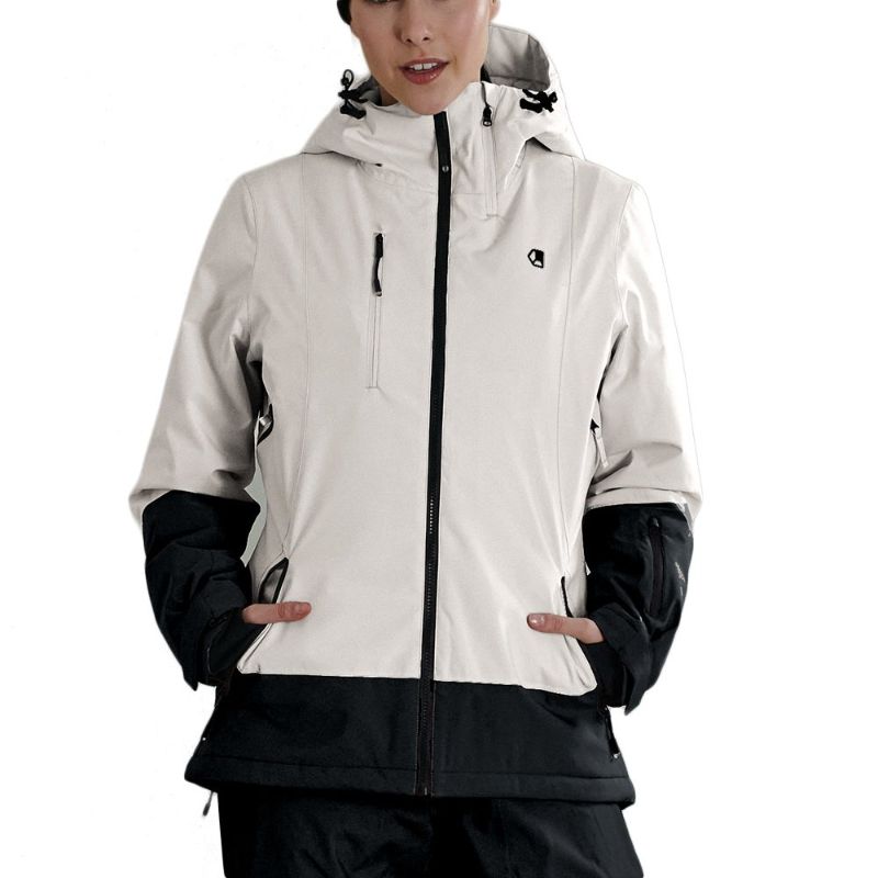 Photo 1 of LIQUID Sella Insulated Snowboard Jacket (Women's), Dust/Black Medium