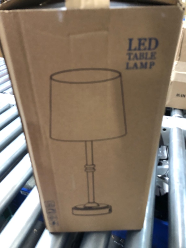 Photo 2 of ***USED - LIKELY MISSING PARTS - UNABLE TO VERIFY FUNCTIONALITY***
O’Bright Seraph - Cordless LED Table Lamp with Dimmer, Built-in Rechargeable Battery, 3-Level Brightness, Patio Table Lamp, Bedside Night Lamp, Ambient Light for Restaurant, Brushed Nickel